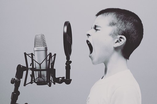 singing